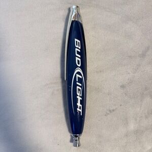 Bud Light Beer Tap Handle Blue Draft Beer Keg Tapper Bar‎ Man Cave 11"